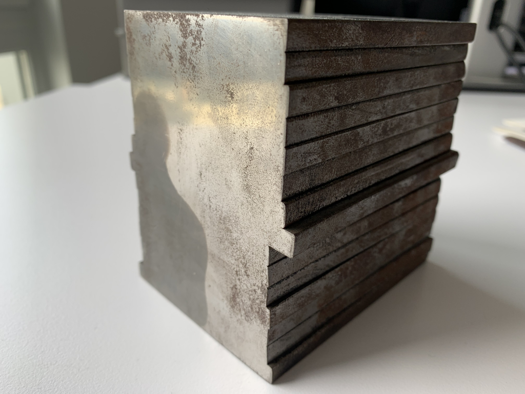 Diffusionsschweißen Musterbauteil / Evobem